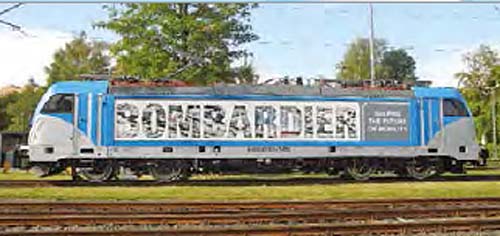 Electric locomotive E 187 003 in original BOMBARDIER livery<br /><a href='images/pictures/ACME/611_60460.jpg' target='_blank'>Full size image</a>